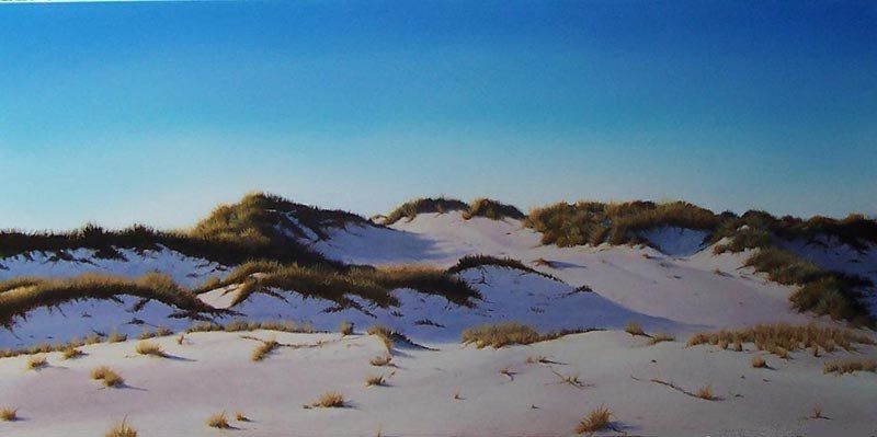 On Cable Beach, acrylic on canvas, by James Ainslie