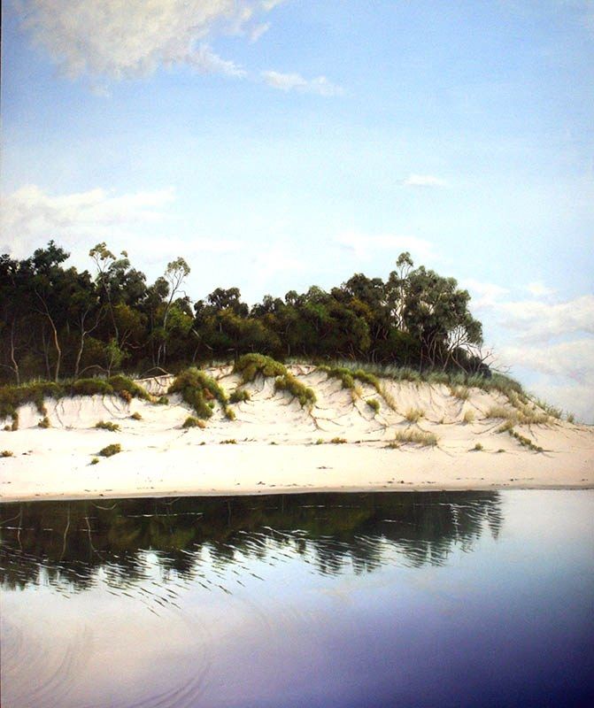 Stumers Light, acrylic on canvas, by James Ainslie
